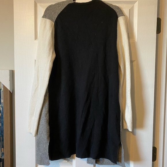 Madewell‎ Women's Colorblock Kent Merino Wool/Alpaca Cardigan - Small - Picture 4 of 9